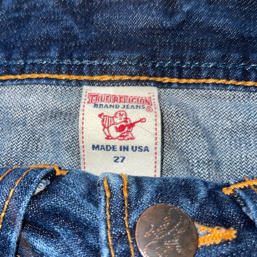 True Religion | Micro Denim Mini Skirt | 27W | - Picture 4 of 4